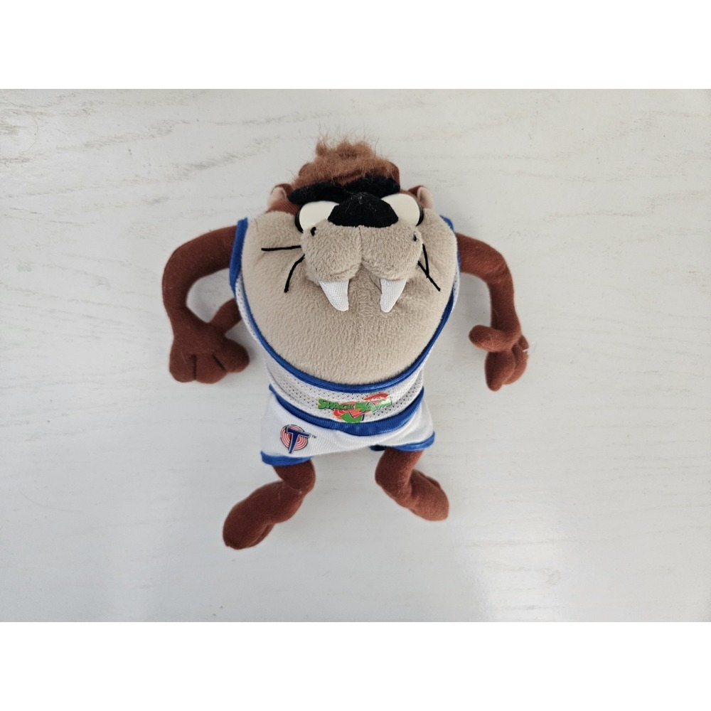 Vintage Space Jam Looney‎ Tunes TAZ Tasmanian Devil Plush 8" McDonalds 1996